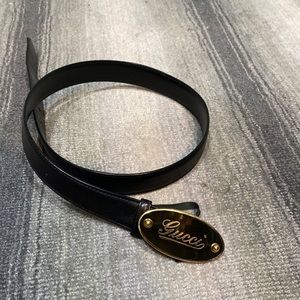 Gucci leather belt